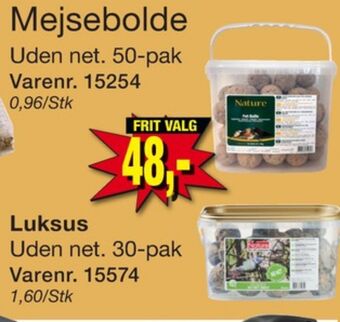 Harald Nyborg Nature mejsebolde tilbud