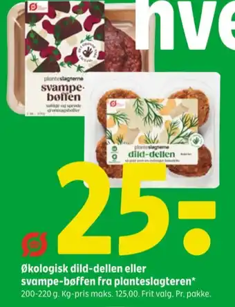 Planteslagterne svampebøffen