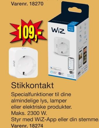 Harald Nyborg Wiz stikkontakt tilbud