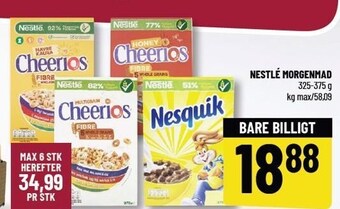 Løvbjerg Nestlé morgenmad tilbud