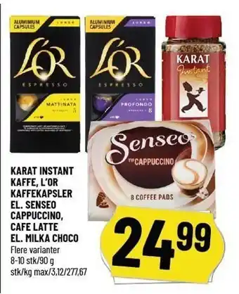 Løvbjerg Karat, l'or eller senseo tilbud