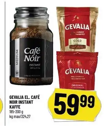 Løvbjerg Gevalia el. café noir instant tilbud