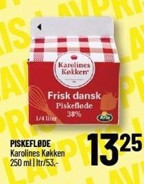 Løvbjerg Piskefløde tilbud