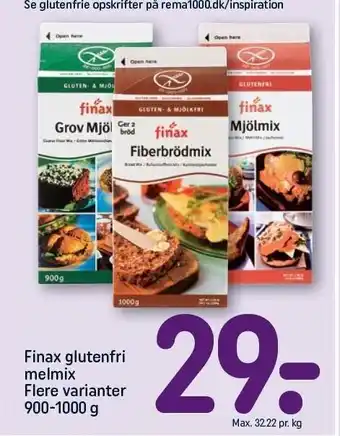 Finax glutenfri melmix