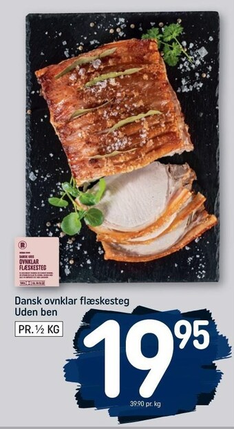REMA 1000 Dansk ovnklar flæskesteg tilbud