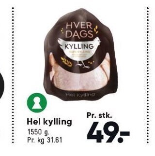 Bilka Hel kylling tilbud