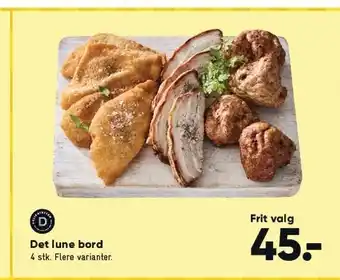 Bilka Det lune bord tilbud