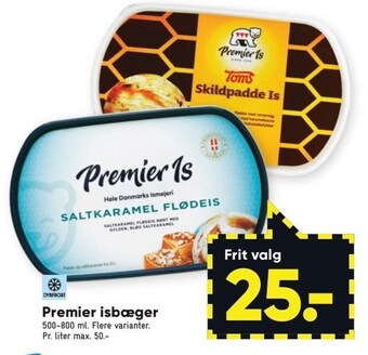 Bilka Premier isbæger tilbud