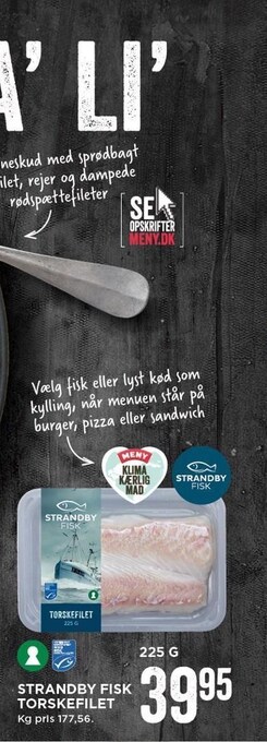 Strandby fisk torskefilet