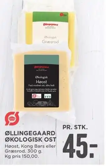 MENY Øllingegaard økolgisk ost tilbud
