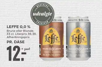 MENY Leffe 0,0 & tilbud