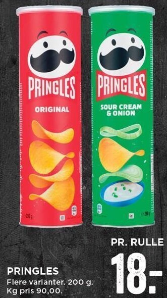 MENY Pringles tilbud