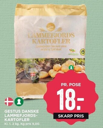 MENY Gestus danske lammefjordskartofler tilbud