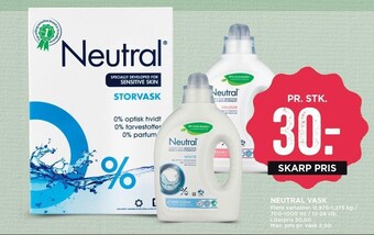 MENY Neutral vask tilbud