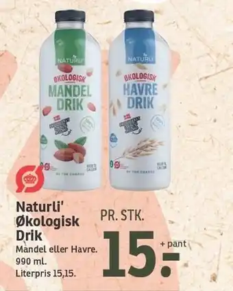 SPAR Naturli' øko drik tilbud