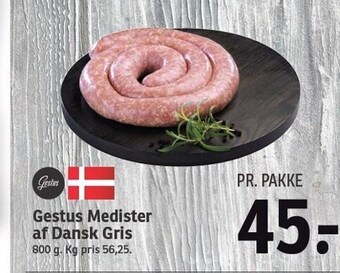 SPAR Gestus medister af dansk gris tilbud