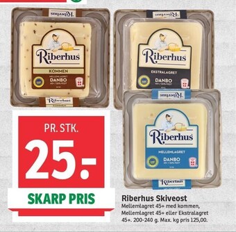 SPAR Riberhus skiveost tilbud