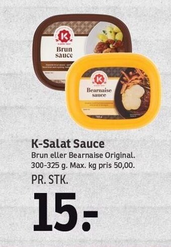 SPAR K-salat sauce tilbud