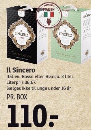 SPAR Il sincero tilbud