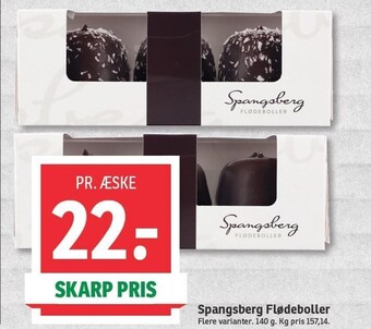 SPAR Spangsberg flødeboller tilbud