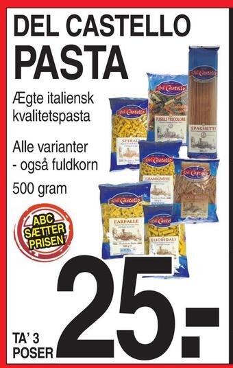 ABC Lavpris Pasta tilbud