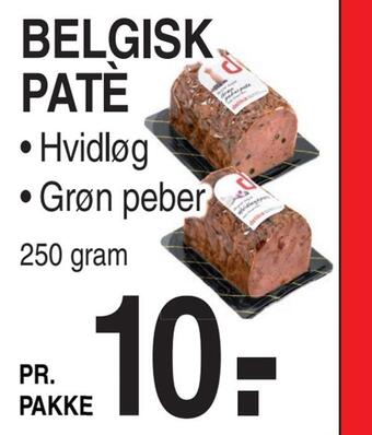 ABC Lavpris Belgisk patè tilbud