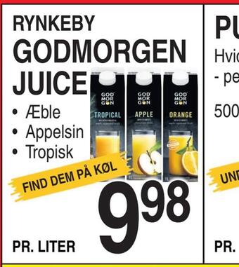 ABC Lavpris Godmorgen juice tilbud