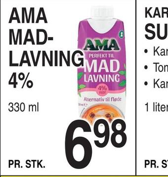 ABC Lavpris Ama madlavning 4% tilbud