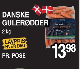 ABC Lavpris Danske gulerødder tilbud