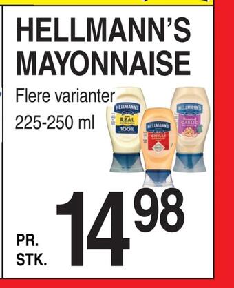 ABC Lavpris Hellmann's mayonnaise tilbud