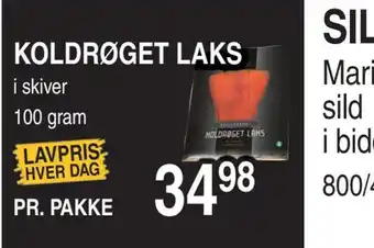 ABC Lavpris Koldrøget laks tilbud