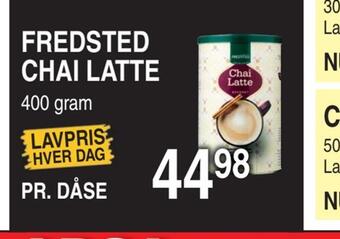 Fredsted chai latte