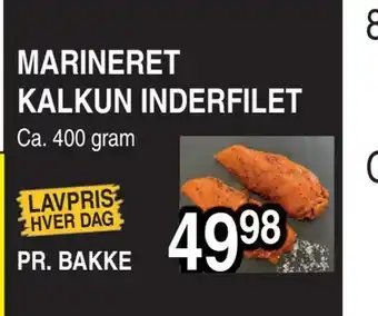 ABC Lavpris Marineret kalkun inderfilet tilbud