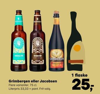 Kvickly Grimbergen eller jacobsen tilbud