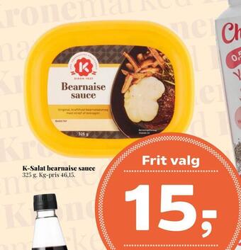 K-salat bearnaise sauce