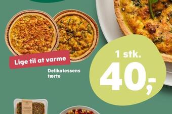SuperBrugsen Delikatessens tærte tilbud