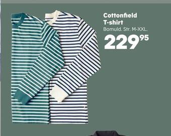 Kvickly Cottonfield t-shirt tilbud