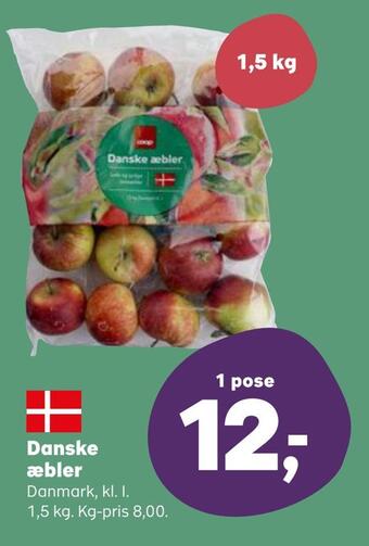 SuperBrugsen Danske æbler tilbud