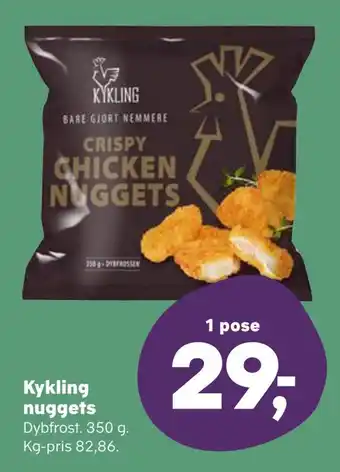 SuperBrugsen Kykling nuggets tilbud
