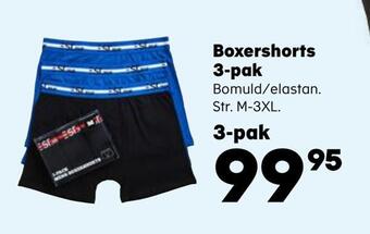 Kvickly Boxershorts 3-pak tilbud