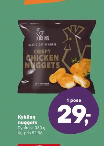 Kvickly Kykling nuggets tilbud