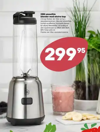Kvickly Obh smoothie blender med ekstra kop tilbud