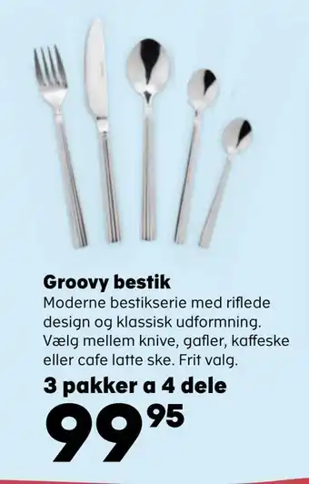 Kvickly Groovy bestik tilbud