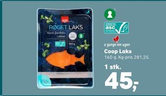 SuperBrugsen Coop laks tilbud