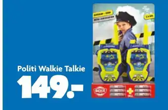 Politi walkie talkie