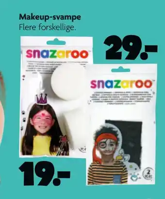 Fætter BR Makeup-svampe tilbud