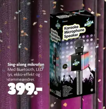 Fætter BR Sing-along mikrofon tilbud