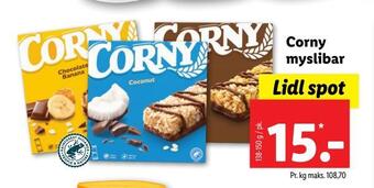 Lidl Corny myslibar tilbud