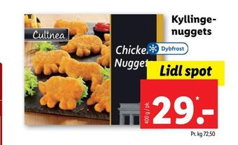 Lidl Kyllingenuggets tilbud