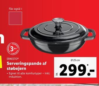 Lidl Serveringspande af støbejern tilbud